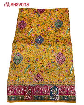 Tissue Pashmina Silk Saree