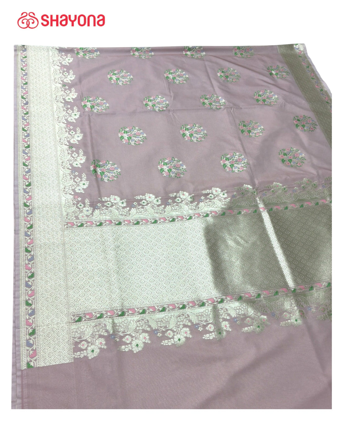 Banarasi Silk Ashavali Saree