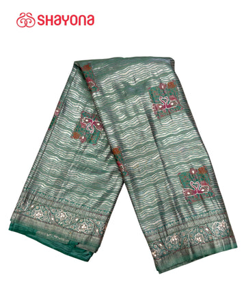 Soft Silk Saree with Handwork