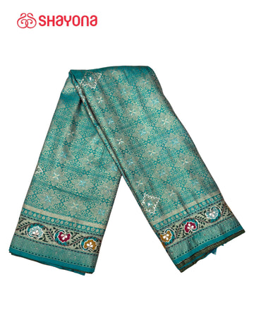 Soft Silk Saree with Handwork