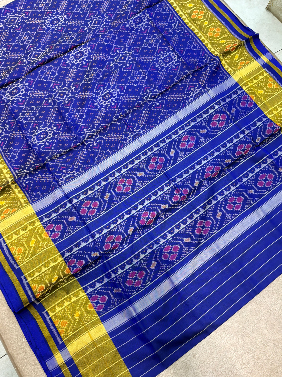 Pure Rajkoti Patan Patola Silk Saree