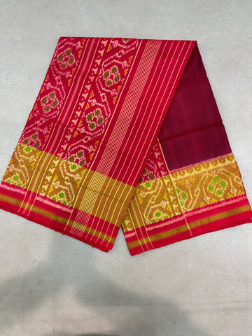 Pure Rajkoti Patan Patola Silk Saree