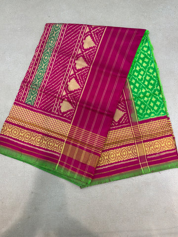 Pure Rajkoti Patan Patola Silk Saree