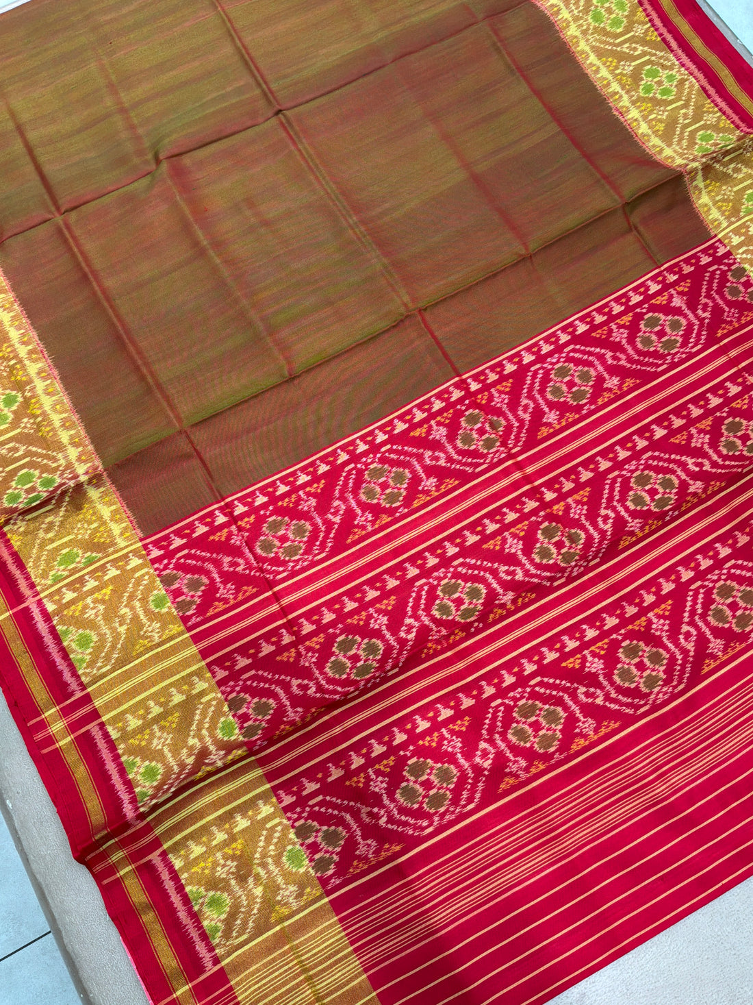 Pure Rajkoti Patan Patola Silk Saree