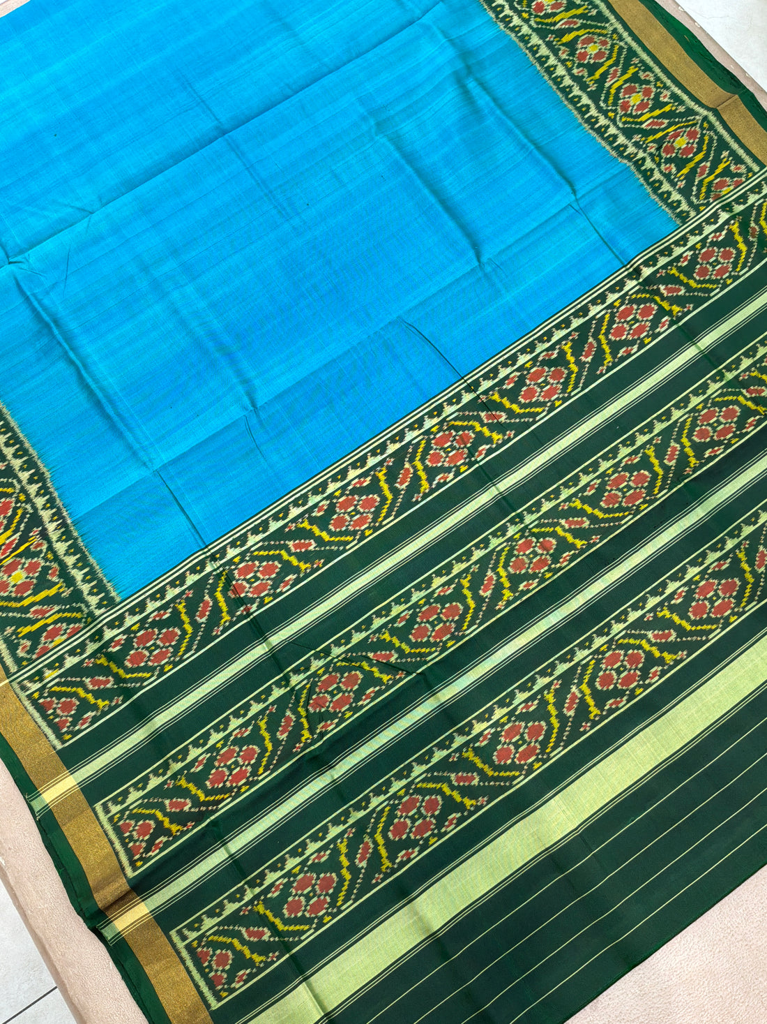 Pure Rajkoti Patan Patola Silk Saree