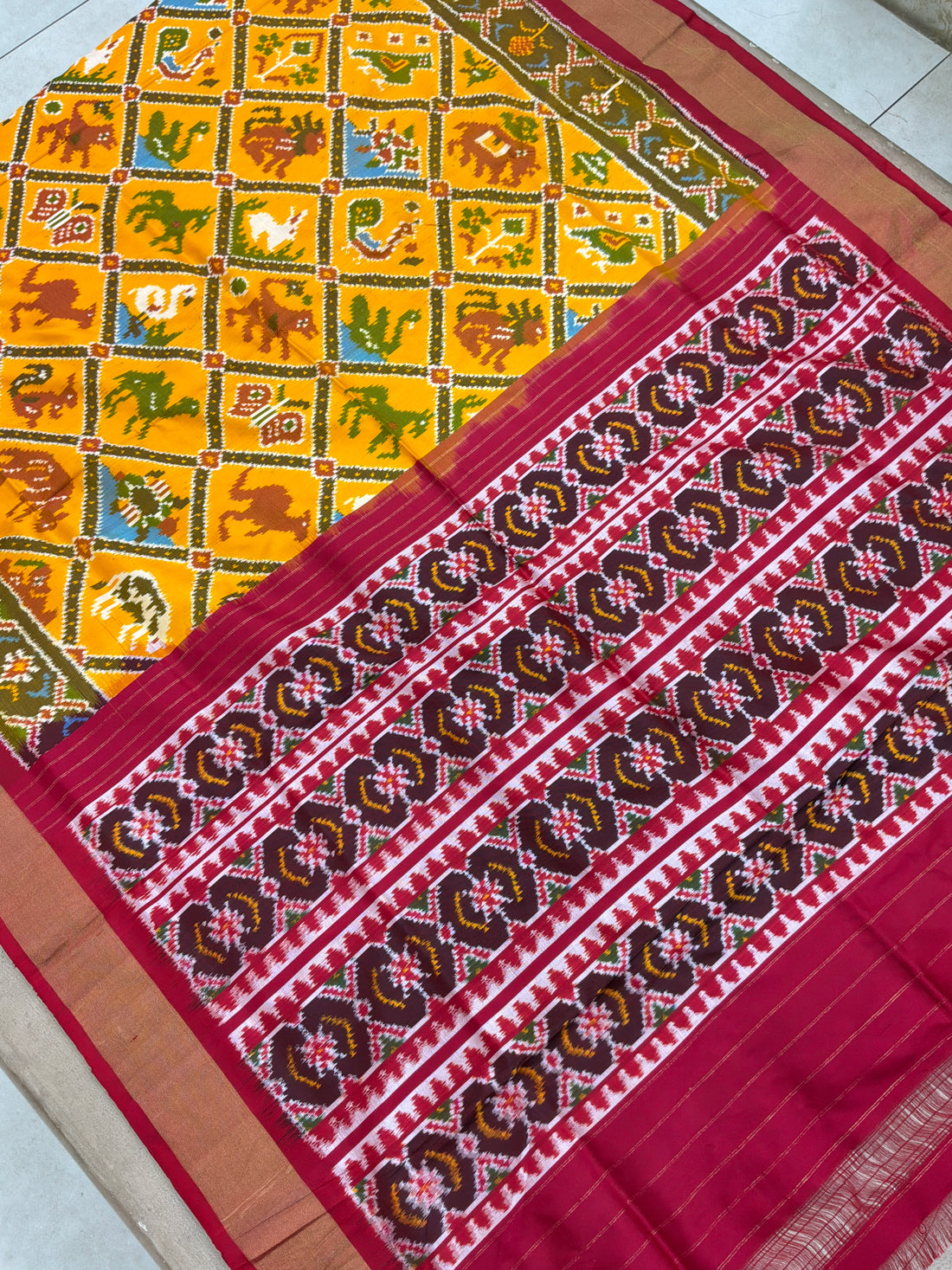 Pure Hyderabadi Patan Patola Saree