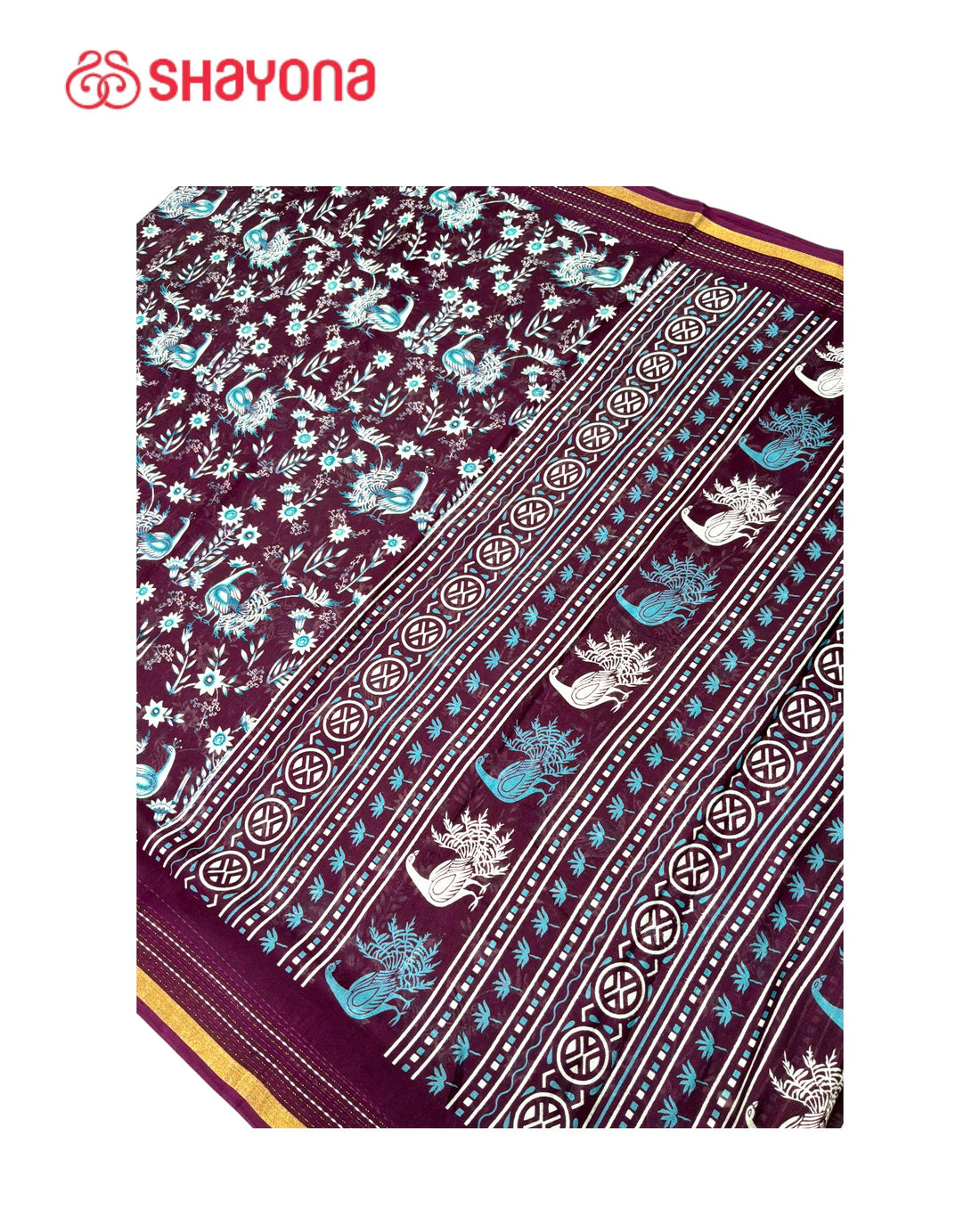 Pure Cotton Mul Saree