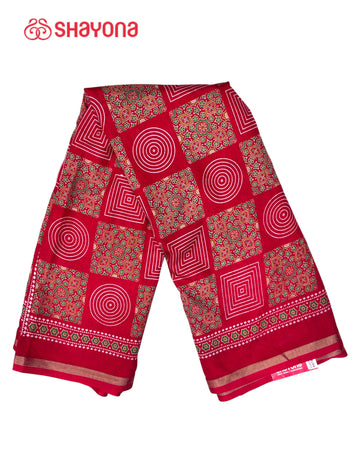 Pure Cotton Mul Saree