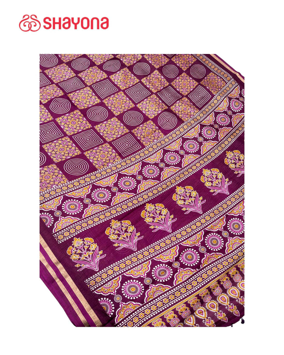 Pure Cotton Mul Saree