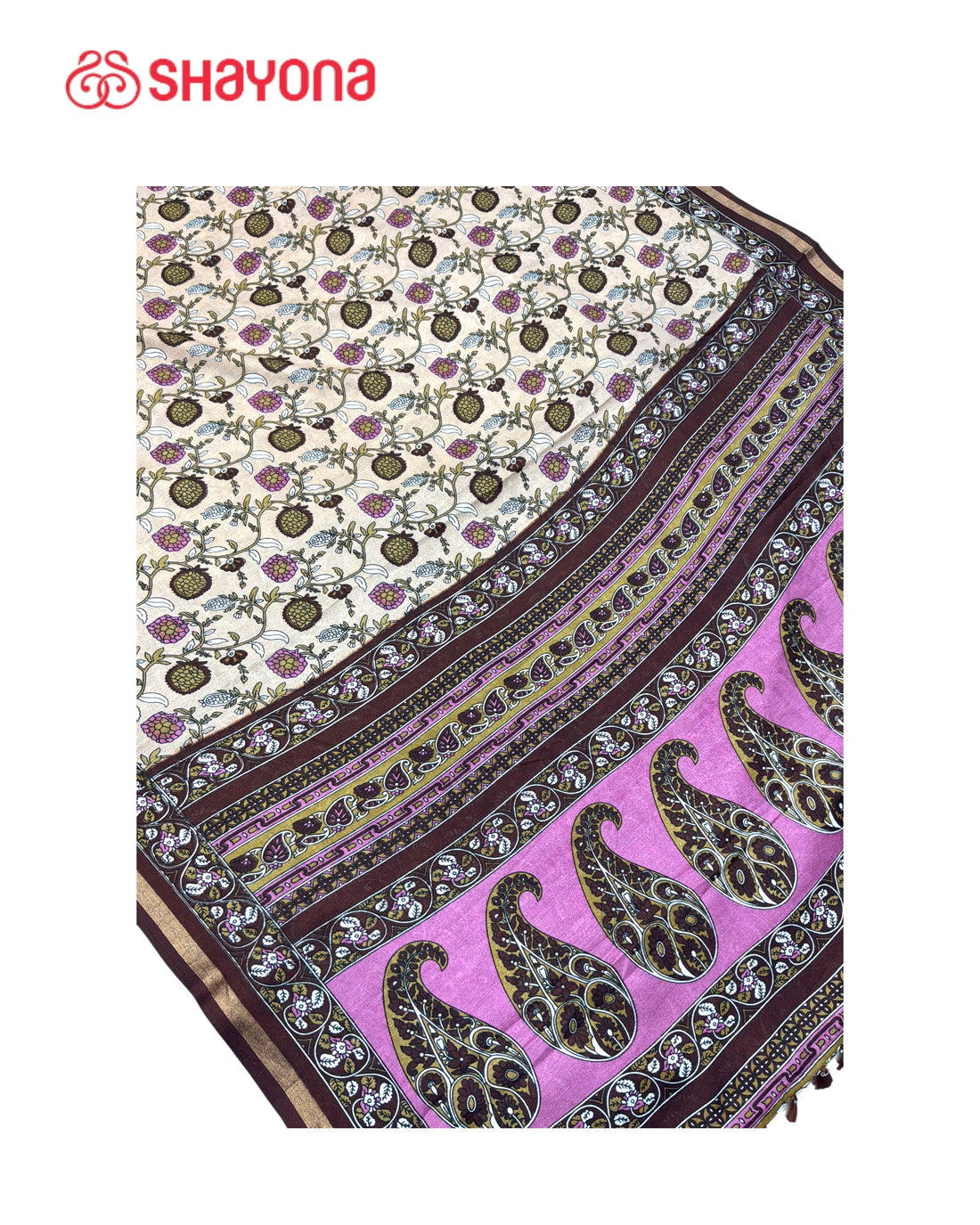 Pure Cotton Mul Saree