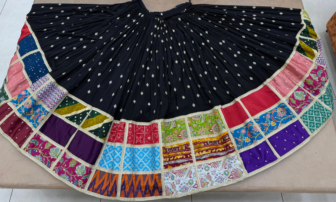 BLACK CHANIYA CHOLI