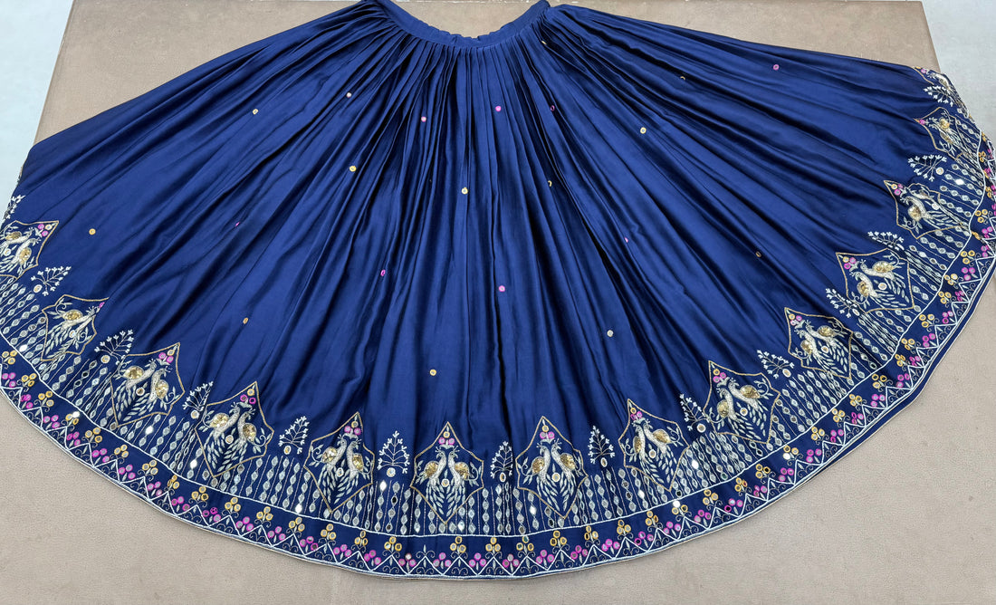 NAVY BLUE CHANIYA CHOLI