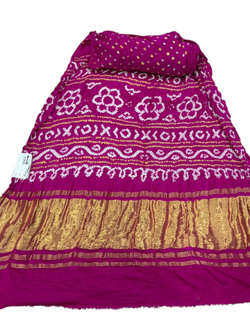 Bandhej Gaji Dana Saree