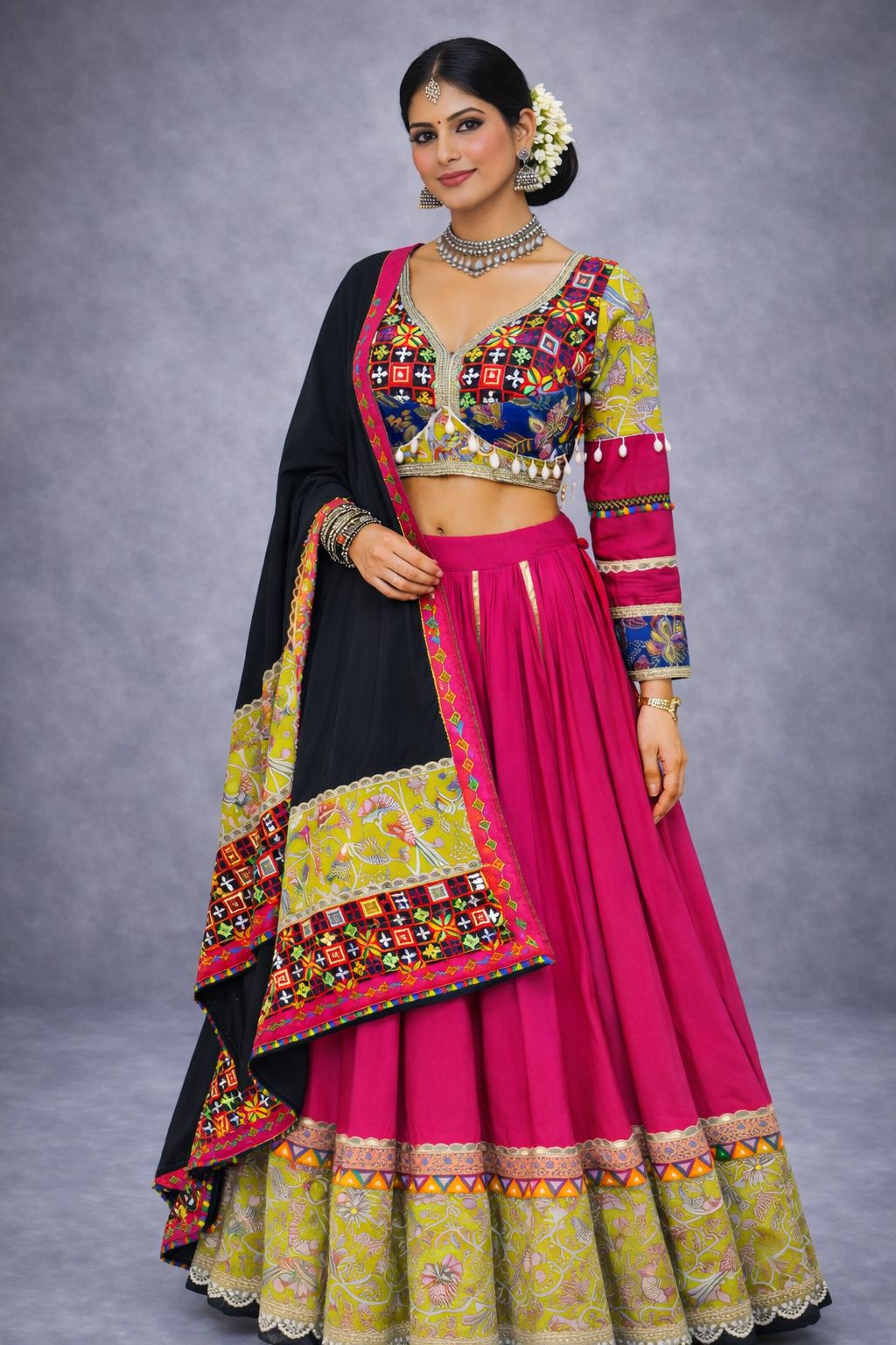 DARK PINK CHANIYA CHOLI