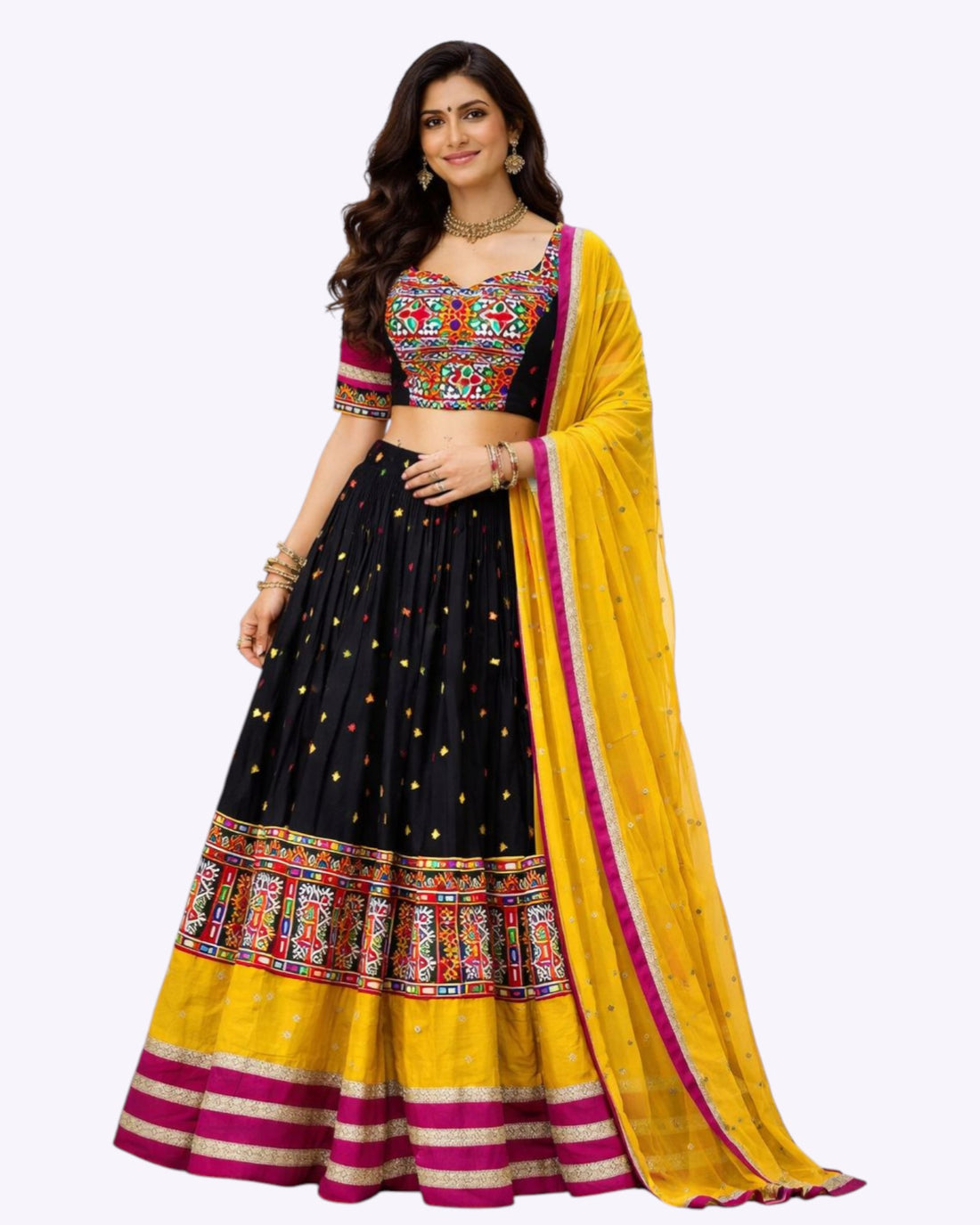 BLACK CHANIYA CHOLI