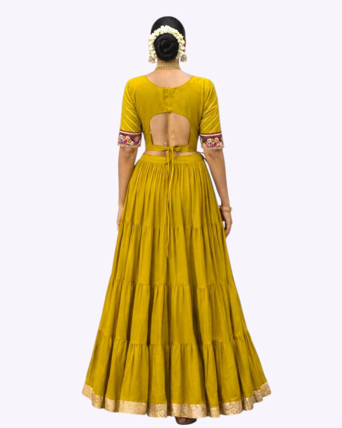 GOLD CHANIYA CHOLI