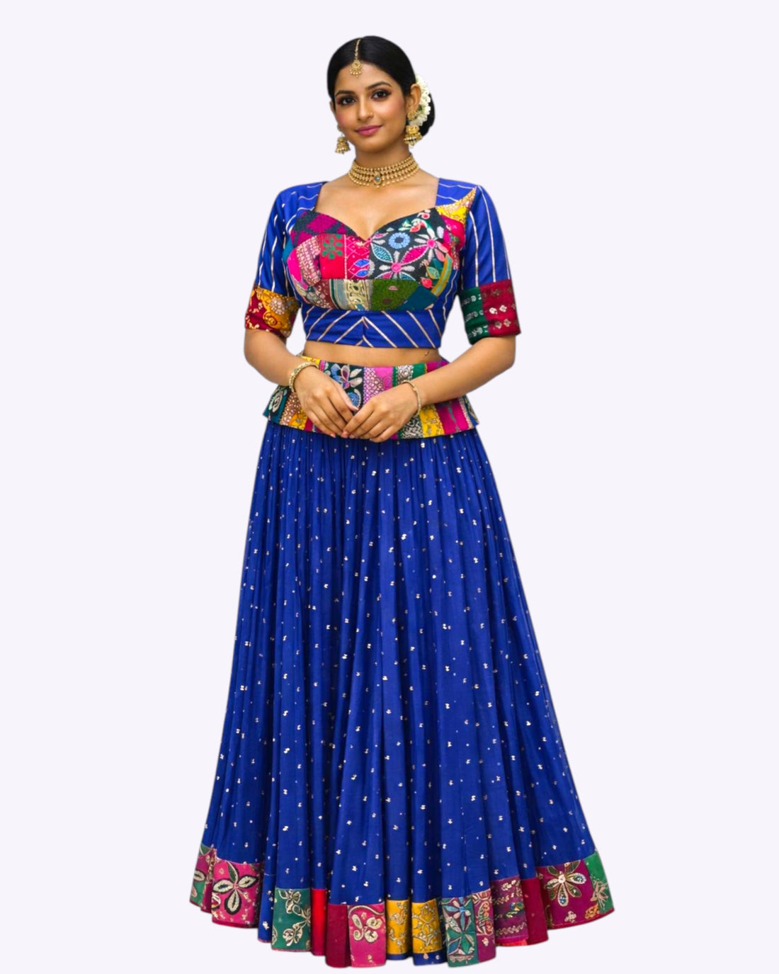 NAVY BLUE CHANIYA CHOLI