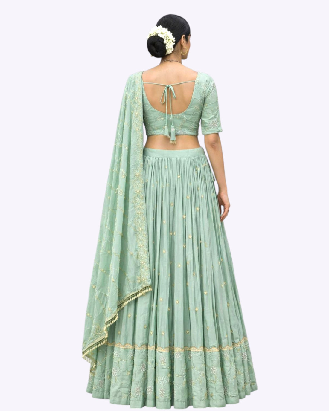 AQUA CHANIYA CHOLI