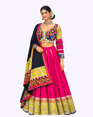 DARK PINK CHANIYA CHOLI