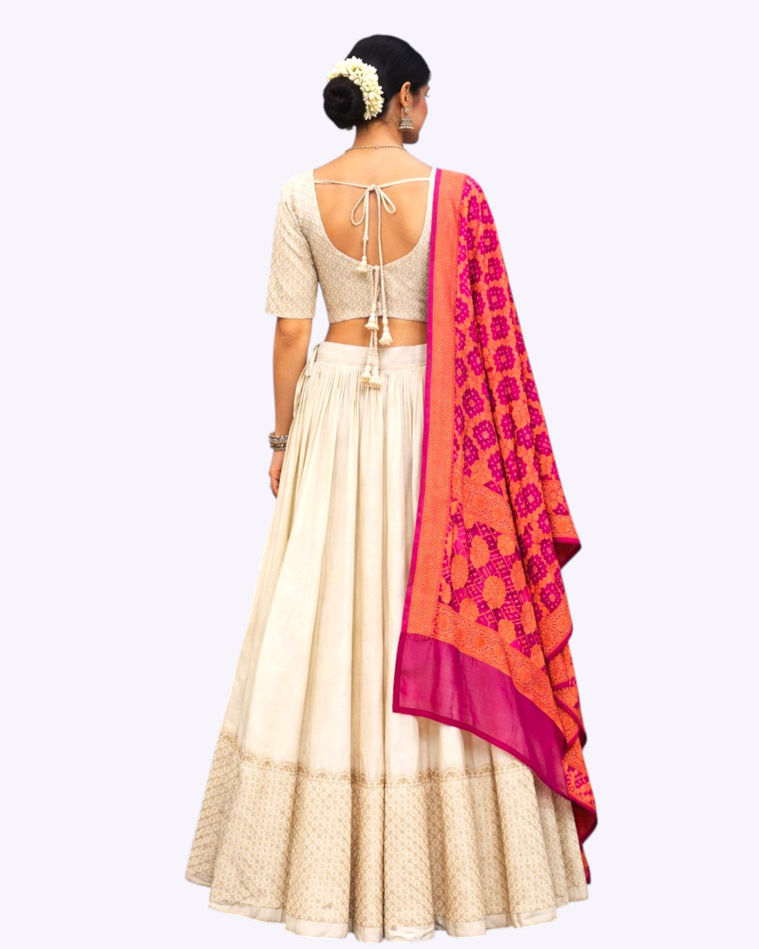CREAM CHANIYA CHOLI