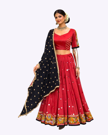 RUST CHANIYA CHOLI